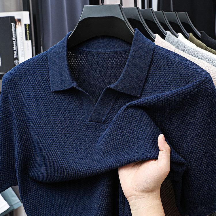 Solid Color Casual T-shirt