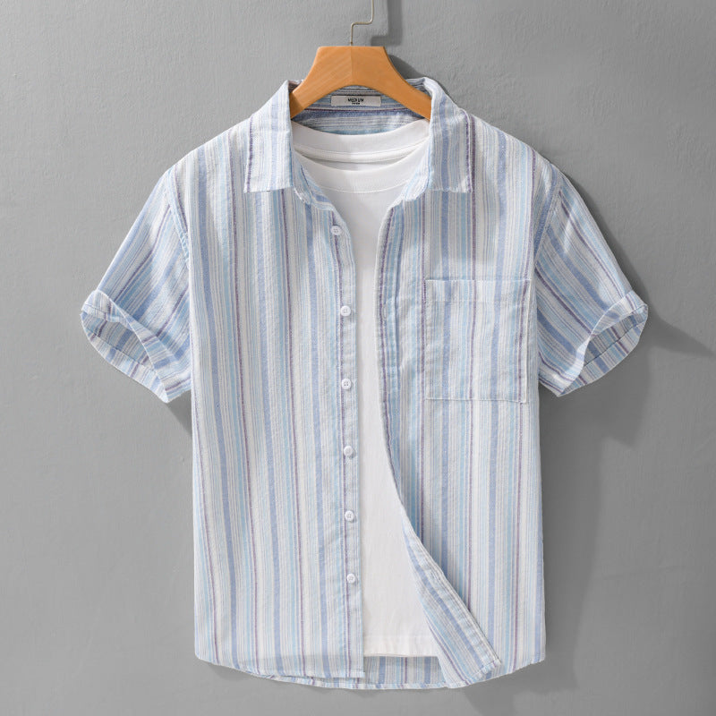 Men’s Striped Summer Shirt