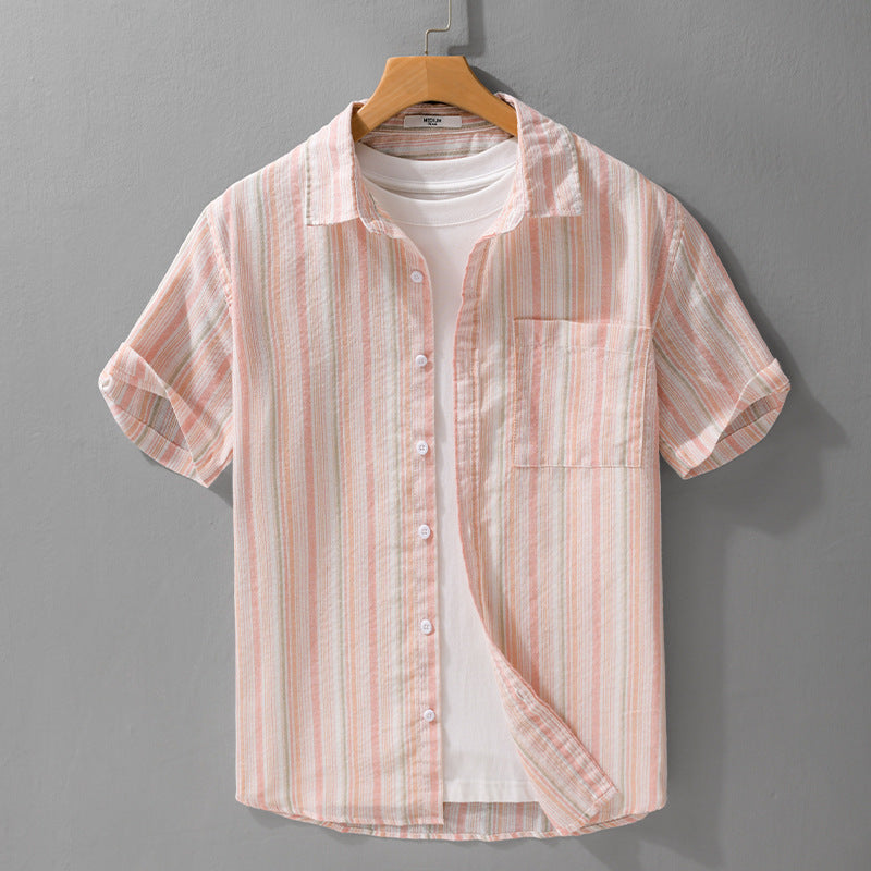 Men’s Striped Summer Shirt