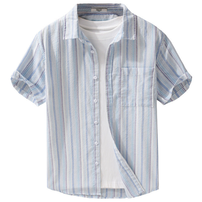 Men’s Striped Summer Shirt