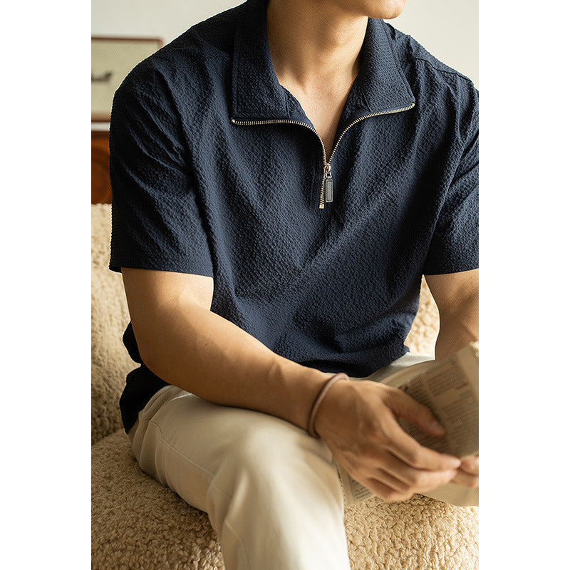 Short Sleeve Silk T-shirt