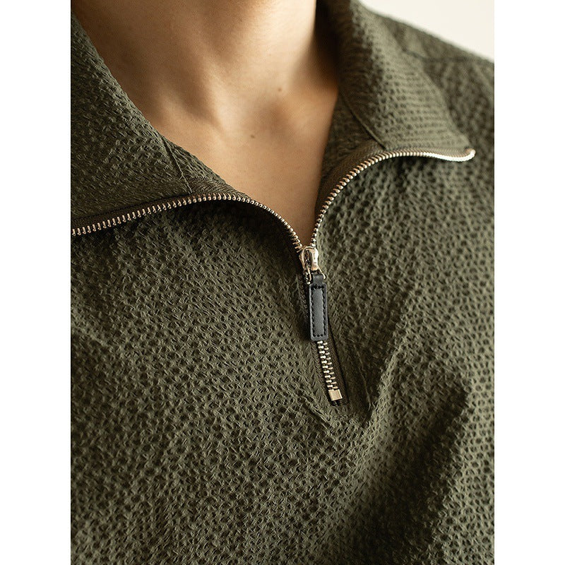 Short Sleeve Silk T-shirt